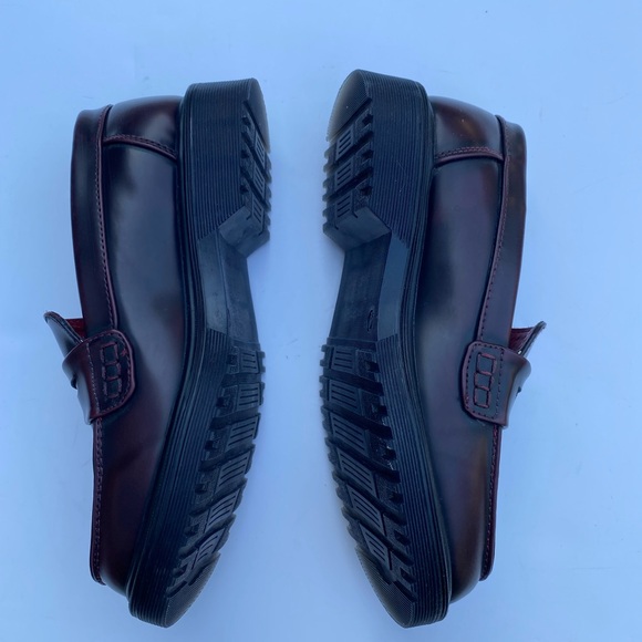 Electric karma penny lane Loafers red wine burgundy color, women’s size 6 - Picture 5 of 12